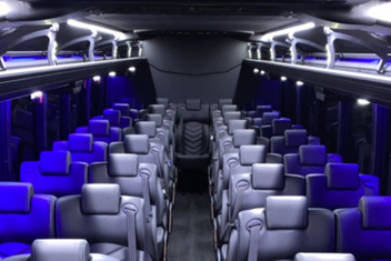 Portsmouth Charter Bus Interior