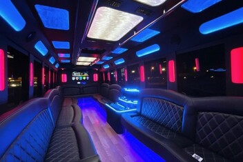 Portsmouth Limousine Bus Interior