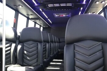 Portsmouth Minibus Interior