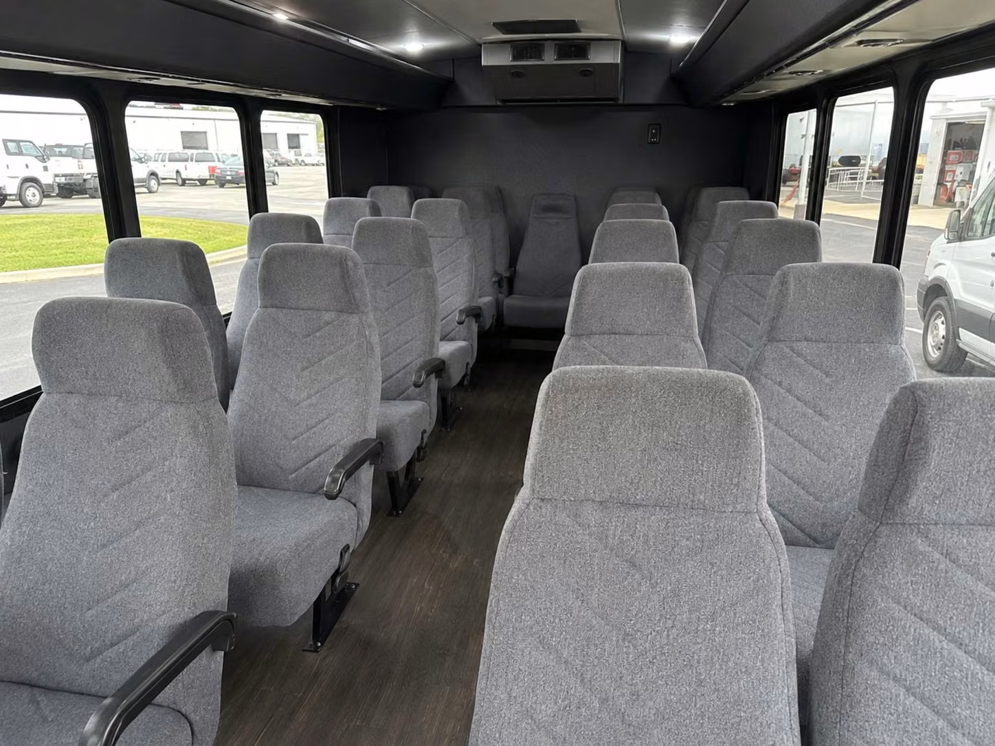 20 passenger minibus interior