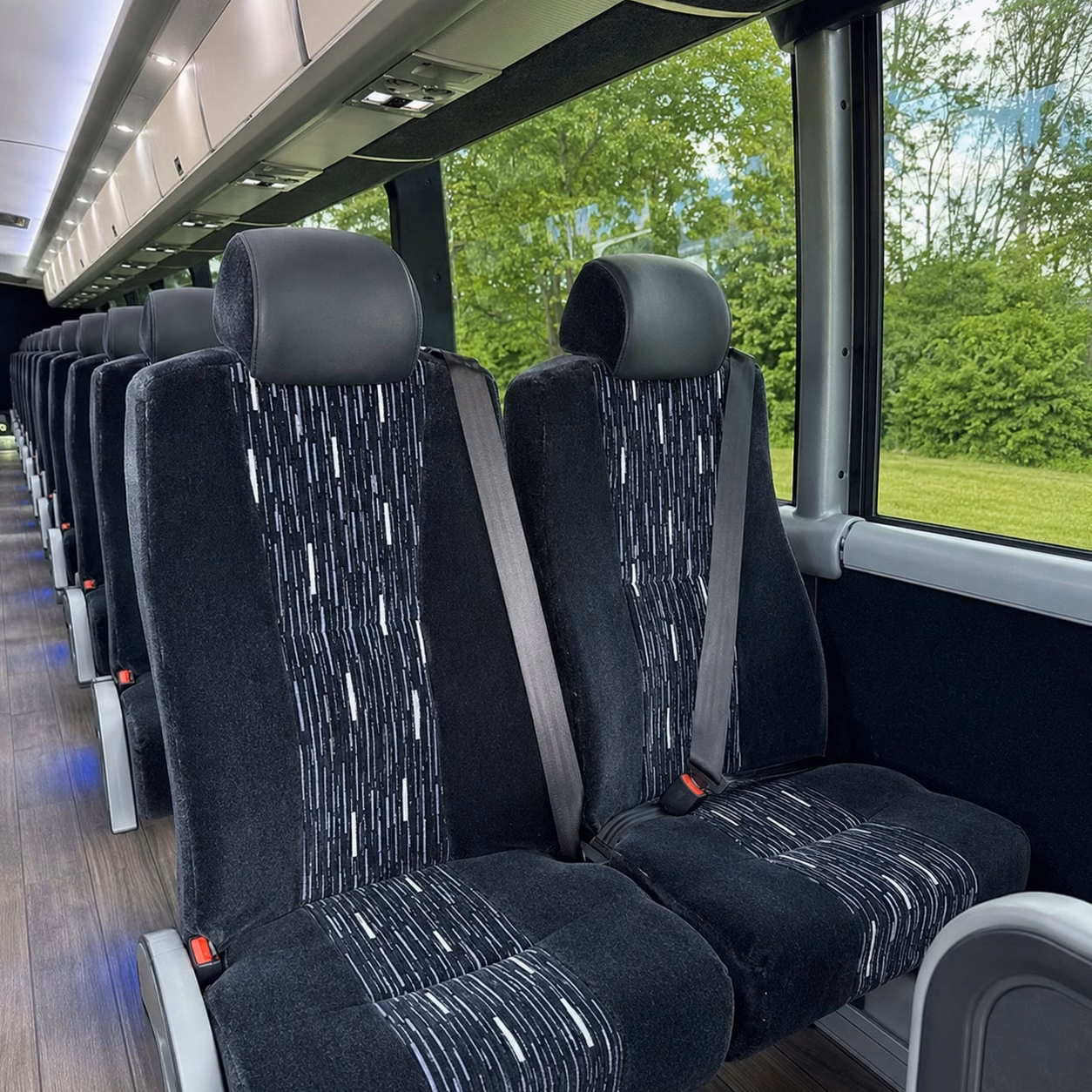 how the day of the week changes bus rental costs in portsmouth virginia