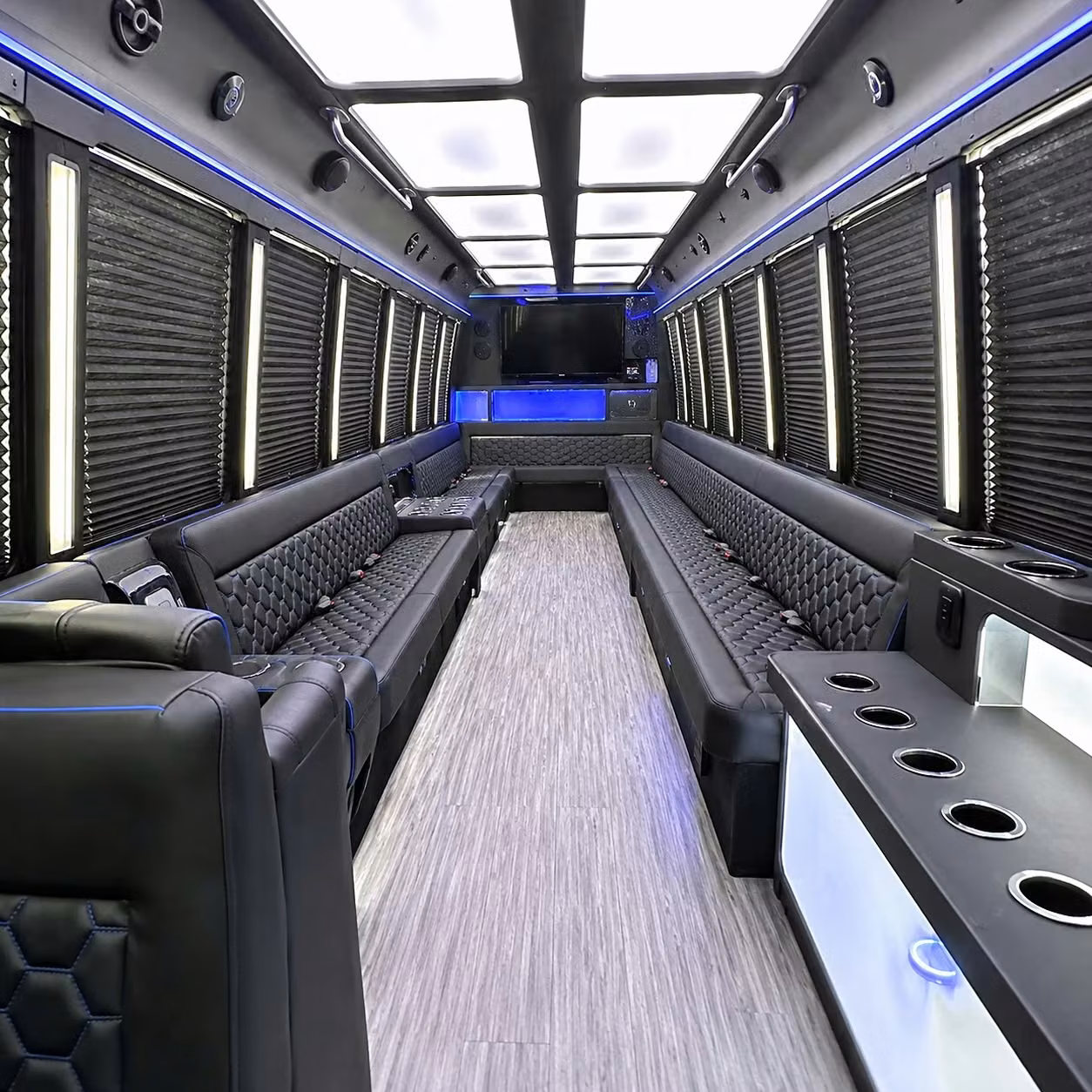 party buses for portsmouth prom groups who want to arrive in style