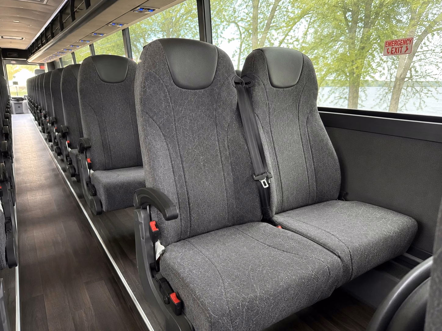 portsmouth charter bus interior